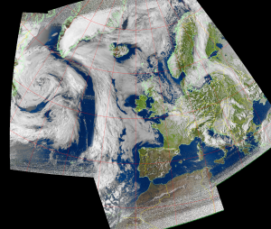 MSA composite image from NOAA-15 on 15 May 2016